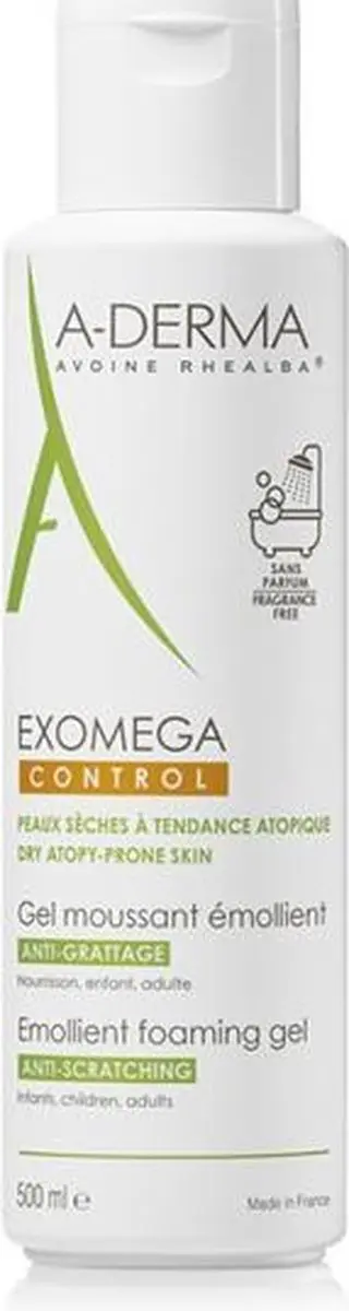 A-derma Exomega Control Ontspannende Lichaamsemulsie 500ml