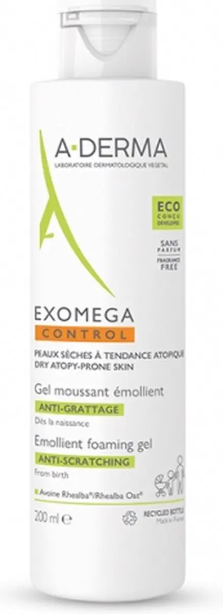 A-derma Exomega Control Ontspannende Lichaamsemulsie 500ml