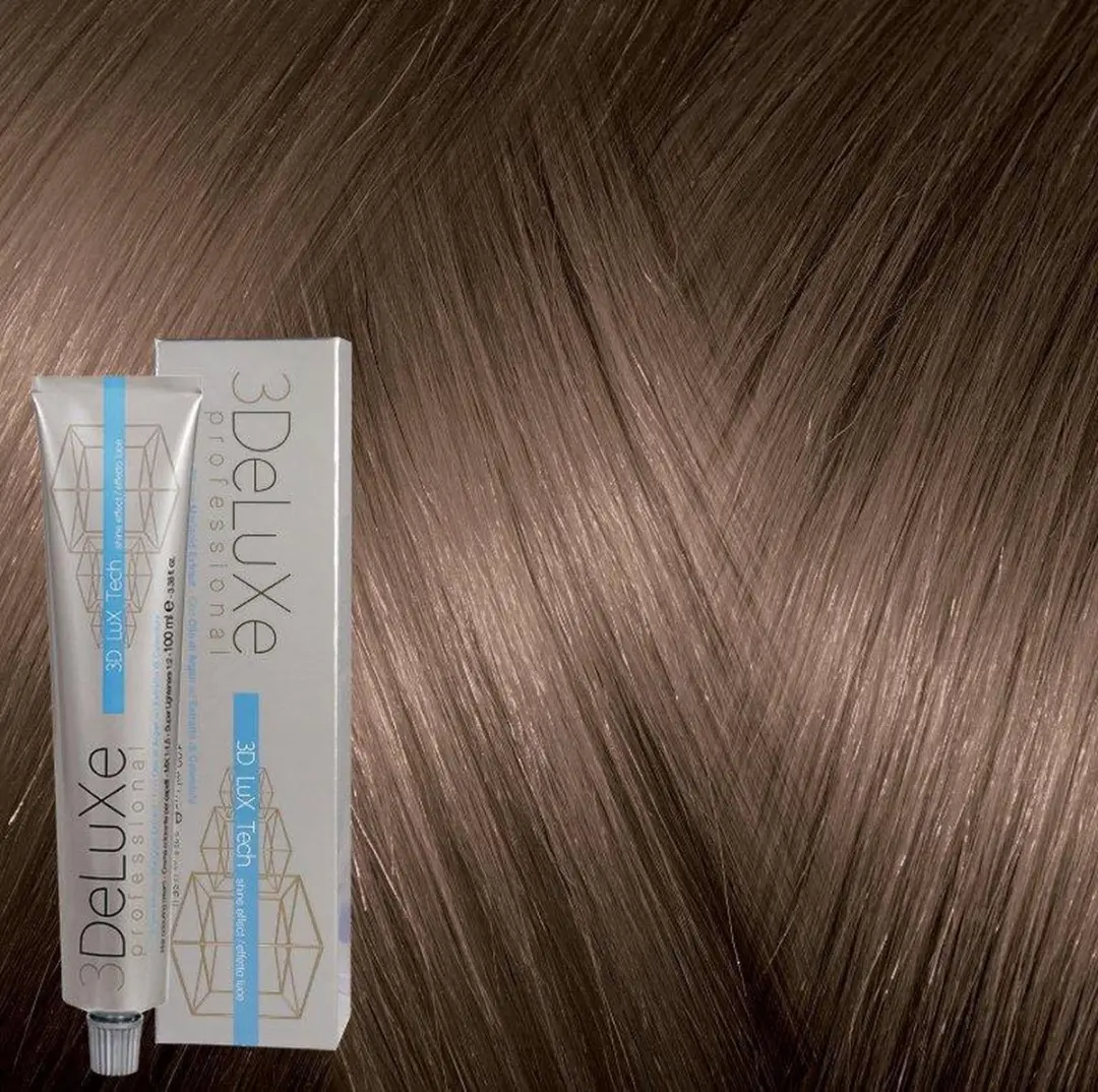 3Deluxe Haarverf Cream 6.3 Donker Blond - 100ml