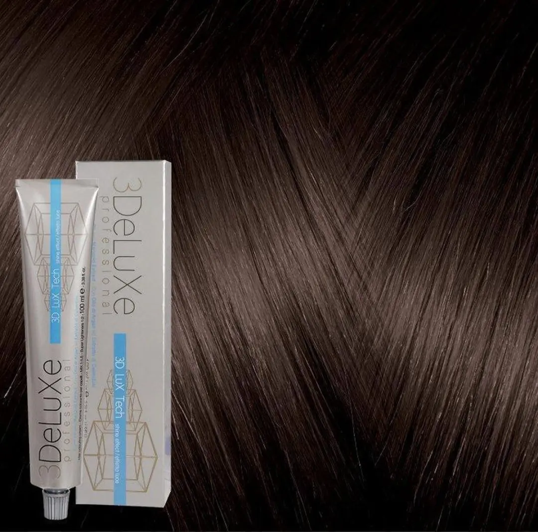 3Deluxe Haarverf Cream 5.35 Bruin - 100ml