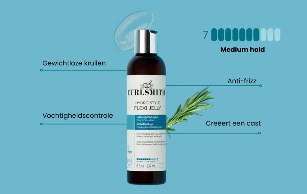 Curlsmith Hydro Style Flexi Jelly 237ml Krullen Gel
