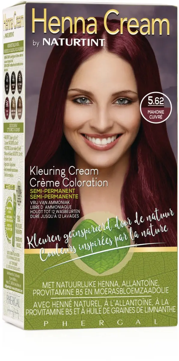 Naturtint Henna Cream 5.62 Mahonie - 110ml