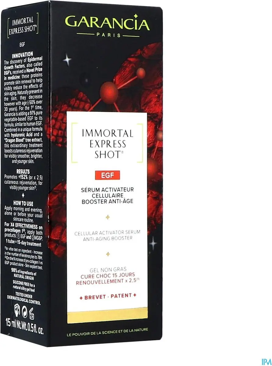 Garancia Immortal Express Shot EGF N2 Tube 15ml
