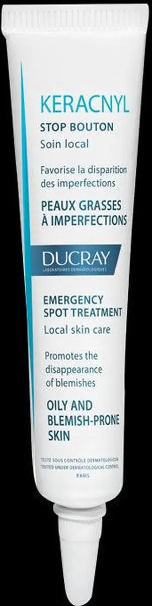 Ducray Keracnyl Stop Bouton Gel 10ml - 10 Stuks