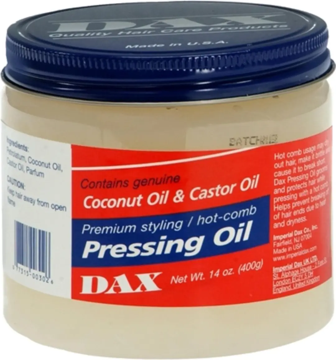 DAX Pressing Oil 397ml