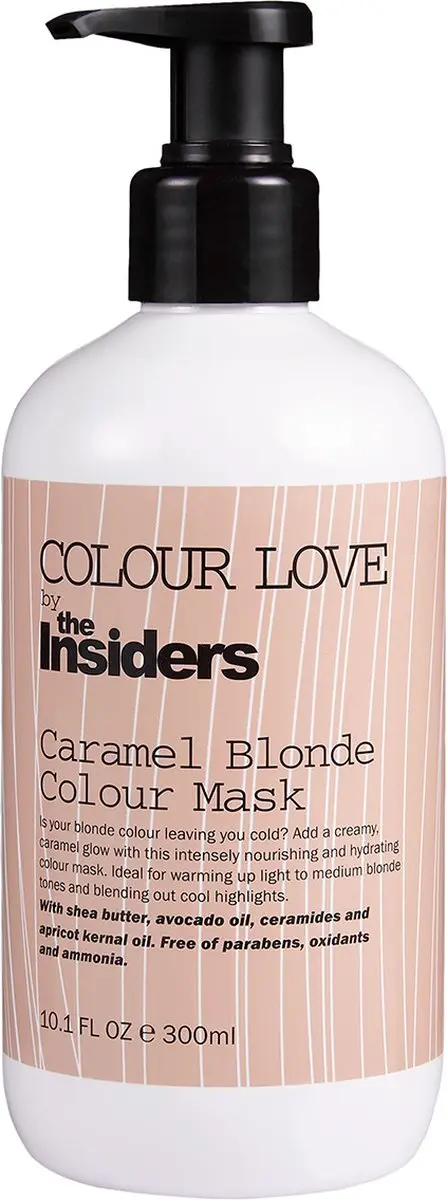 The Insiders Caramel Blonde Colour Mask 300ml
