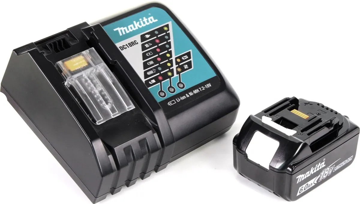 Makita DJR187 Accu Reciprozaag 18V - 2 Snelheden - 6,0 Ah - afbeelding 5 van 5