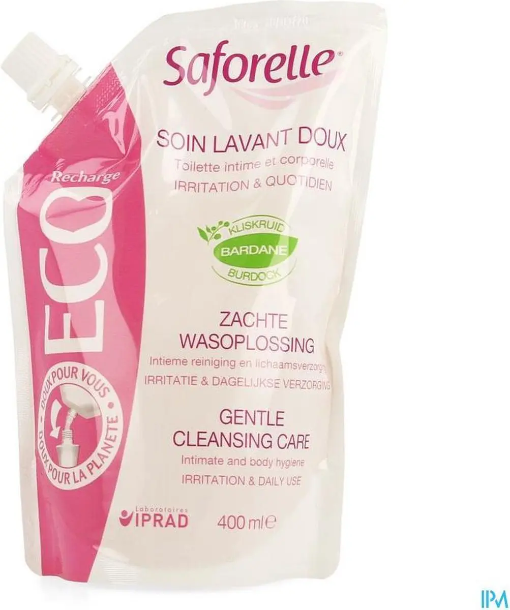 Saforelle Zachte Wasoplossing Eco 400ml - 40 Stuks