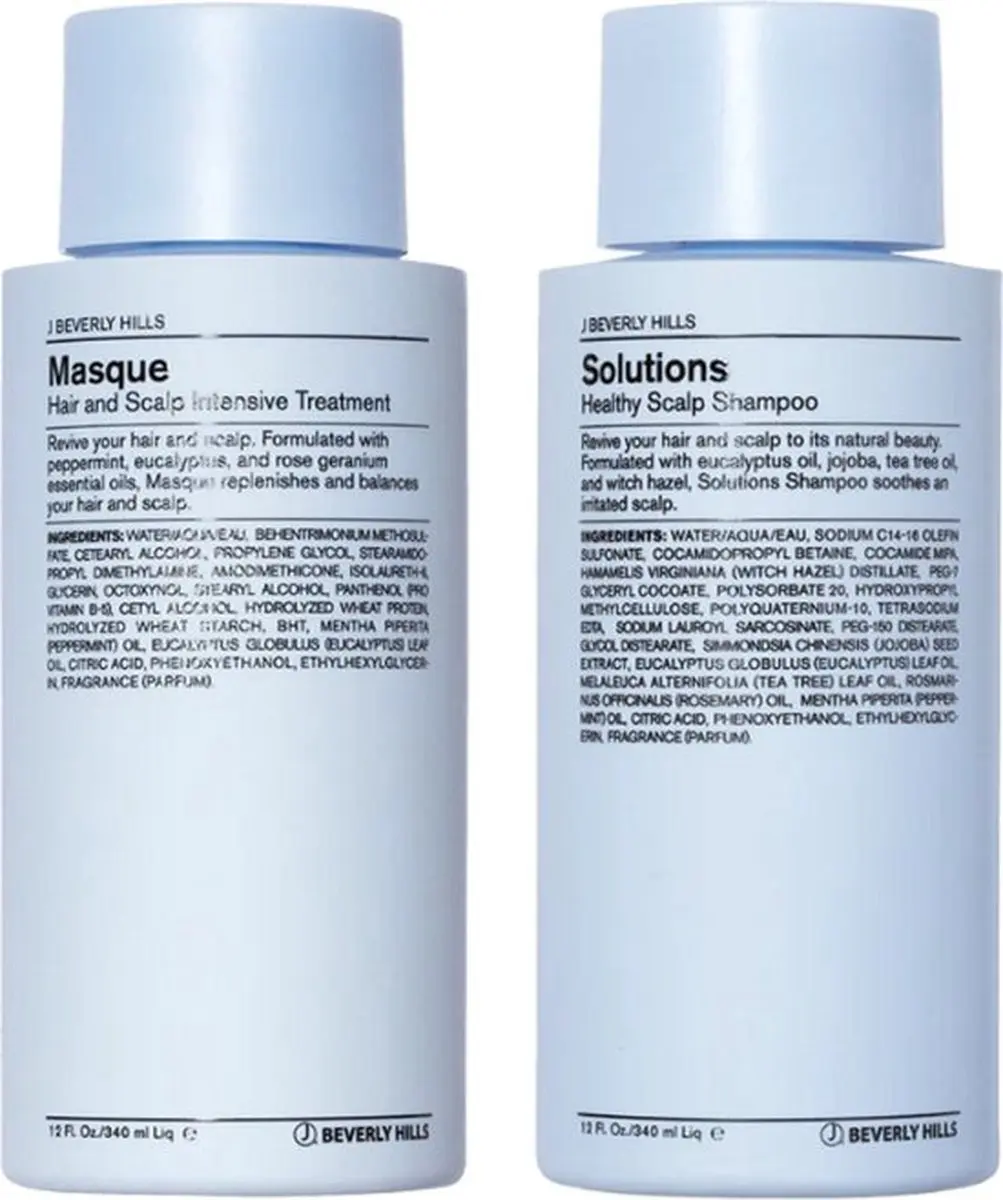 J Beverly Hills Solutions Shampoo & Masque Treatment