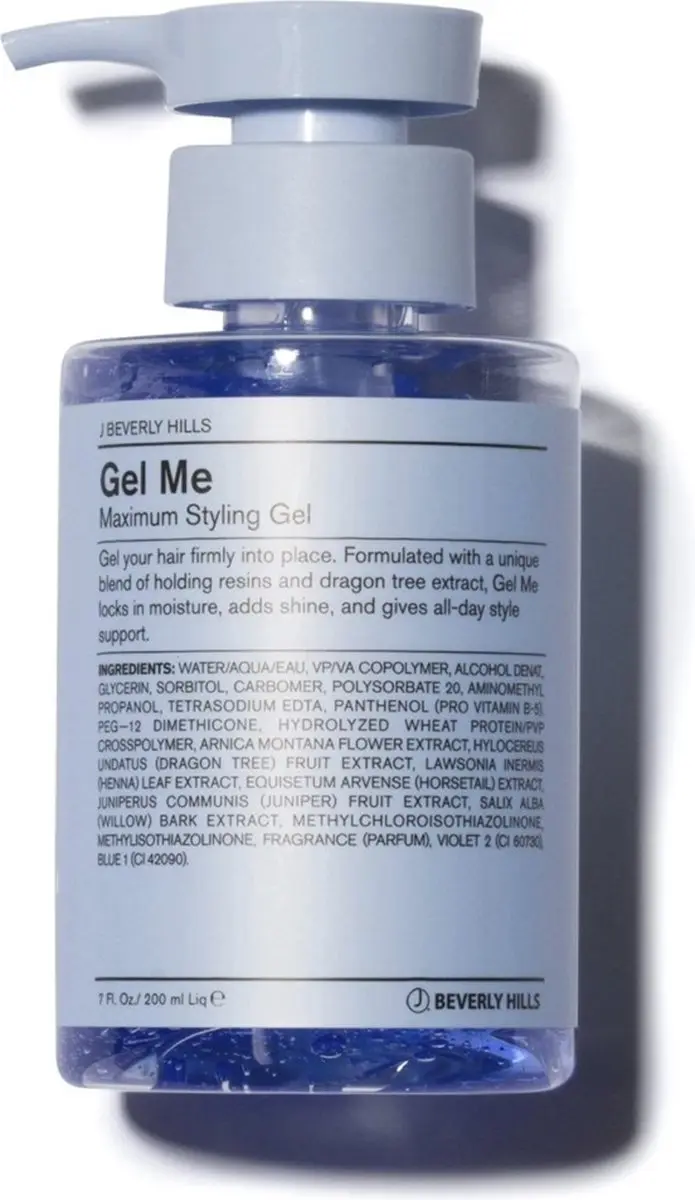 J Beverly Hills Gel Me Maximum Styling Gel 200ml