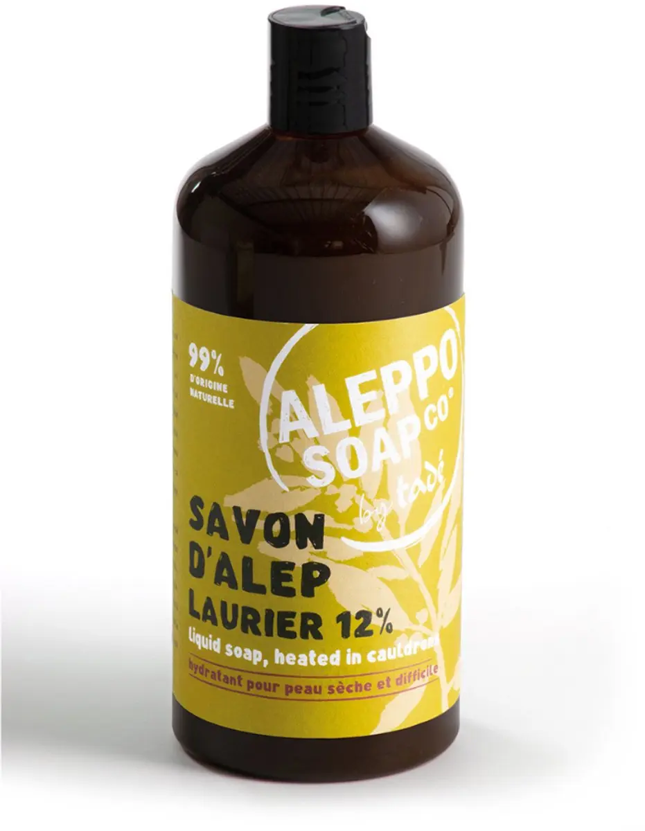Aleppo Soap Co Vloeibare Aleppo Zeep 12% Laurier 1L - afbeelding 6 van 6