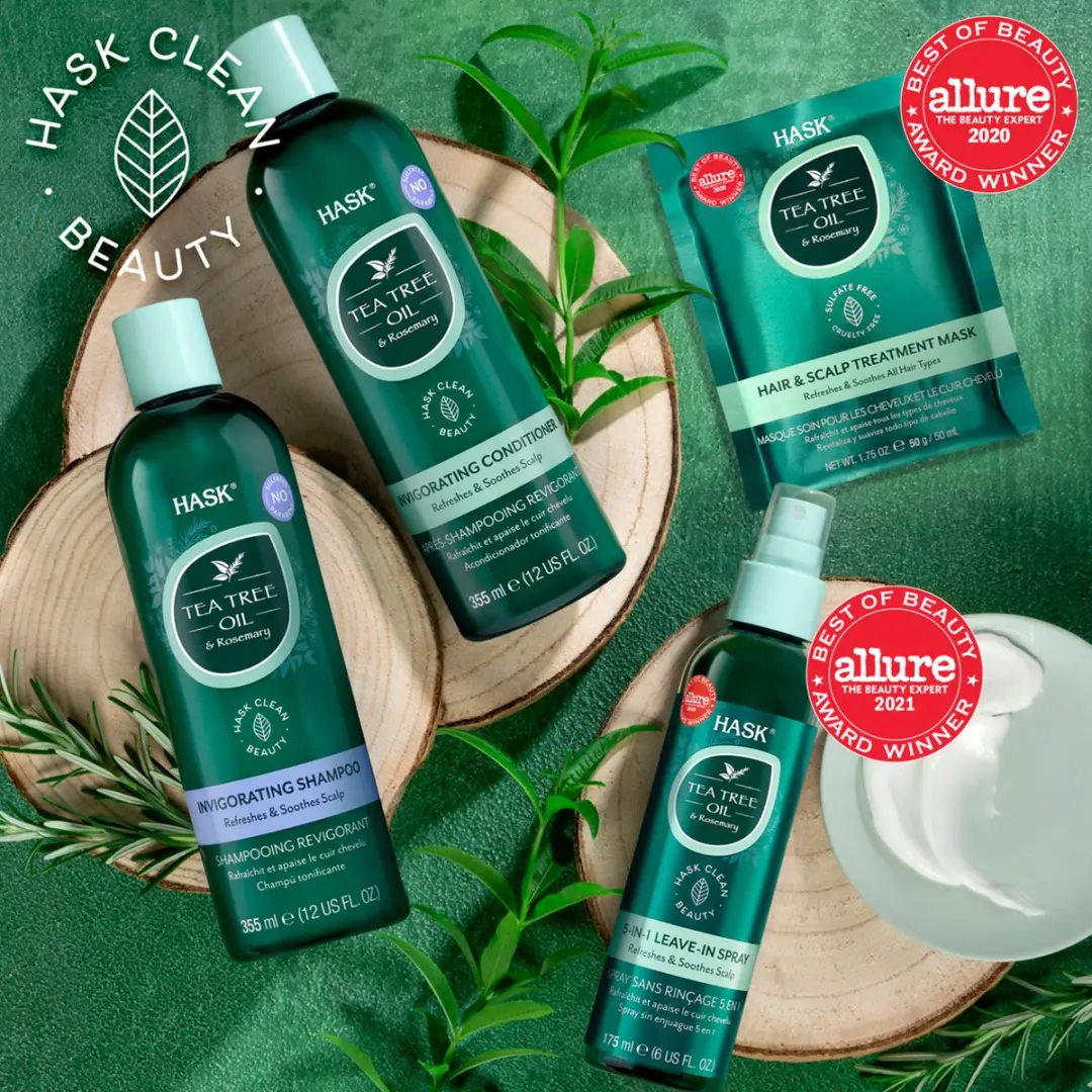 Hask Conditioner Tea Tree Oil & Rosemary Invigorating Leave-In Spray 175ml