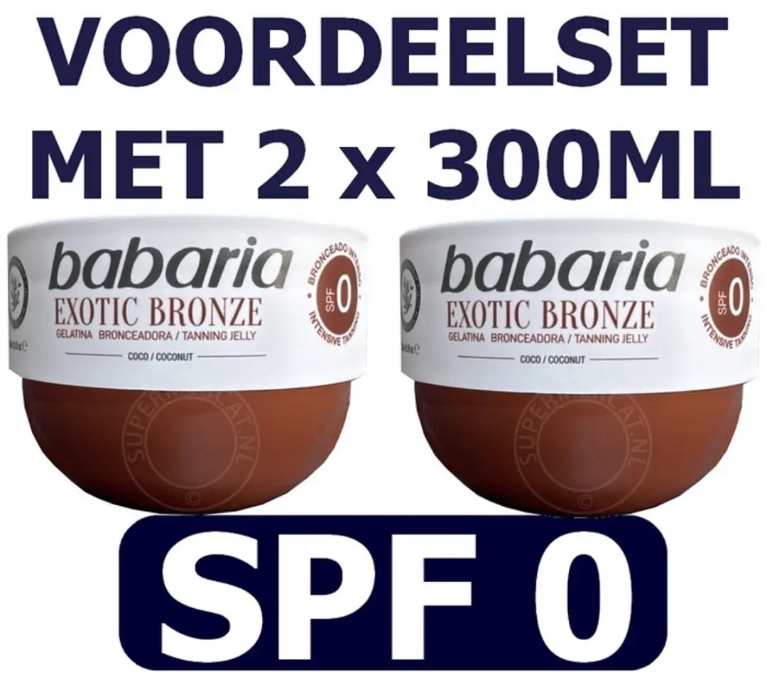 Babaria Exotic Bronze Tanning Jelly 300ml