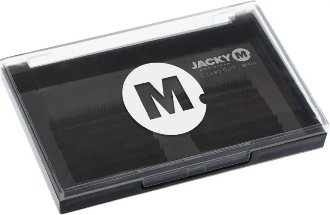 Jacky M. One by One B Lashes 0,05mm Mix 8-14mm Wimperextensions - Zwart