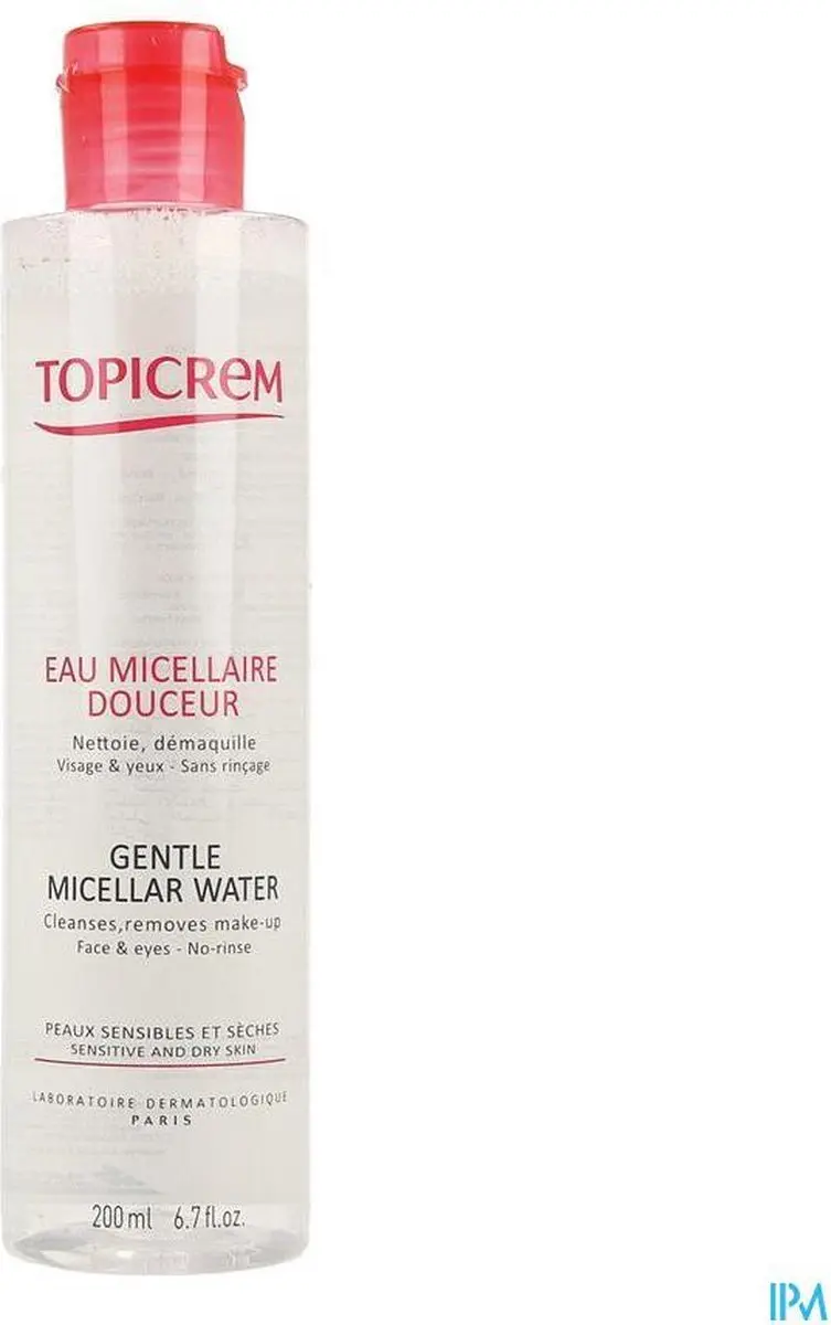 Topicrem Gentle Micellair Water 200ml - 200 Stuks