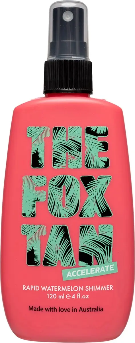 The Fox Tan Rapid Watermelon Shimmer Tanning Spray 120ml