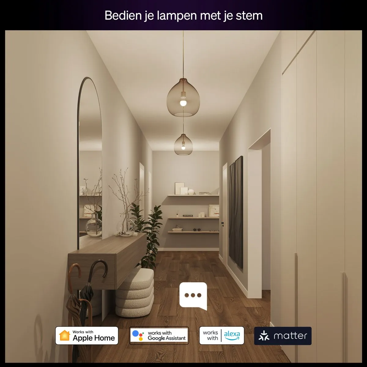 Philips Hue Devote Plafondlamp - 2900 Lumen - Ø43cm - Wit - afbeelding 6 van 6