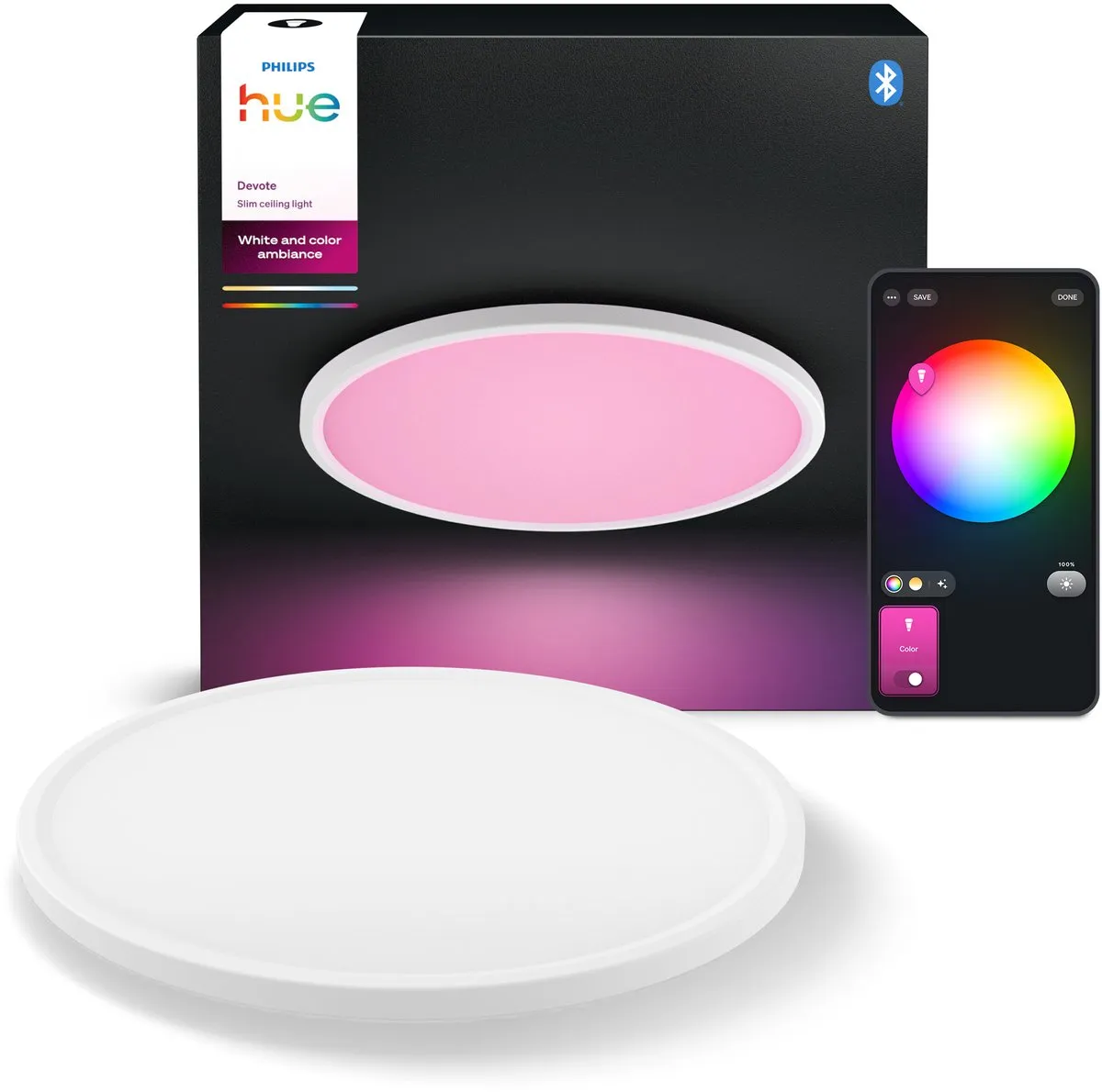 Philips Hue Devote Plafondlamp