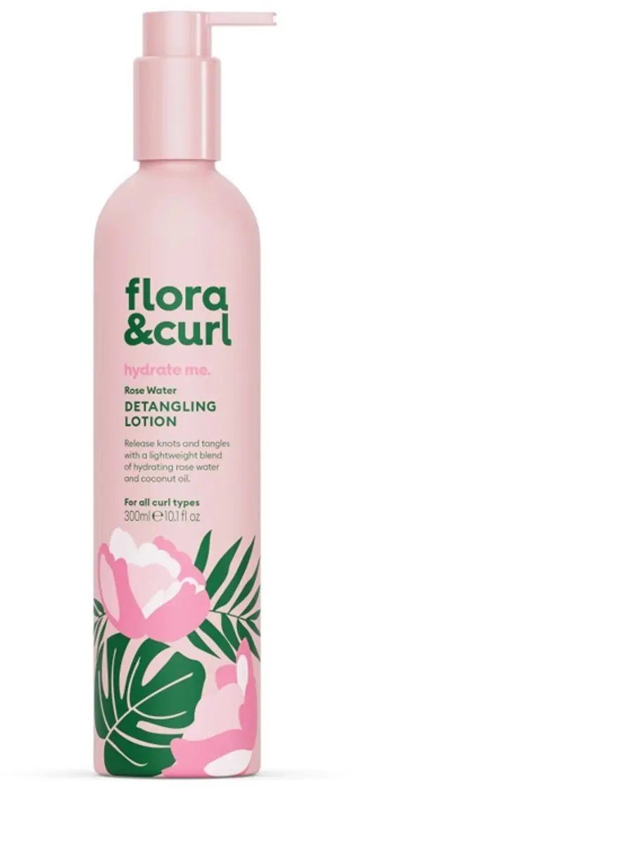 Flora & Curl Rose Water Detangling Lotion 300ml