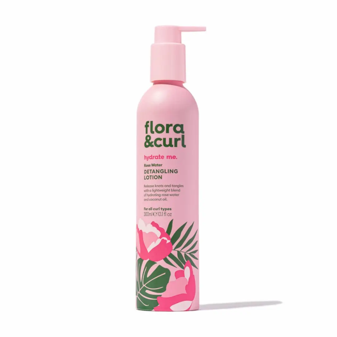 Flora & Curl Rose Water Detangling Lotion 300ml