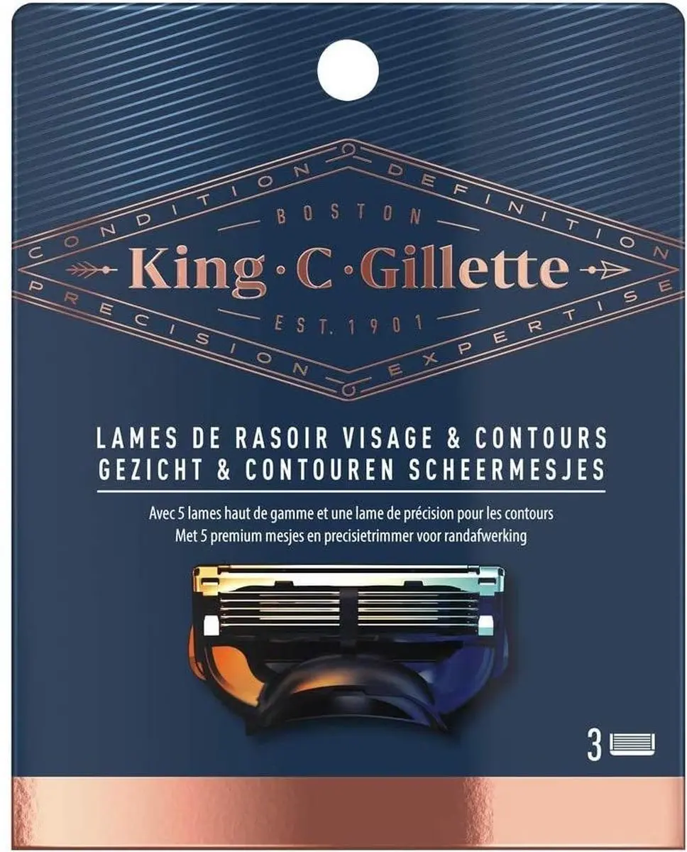 King C. Gillette Scheermesjes 5-Blad