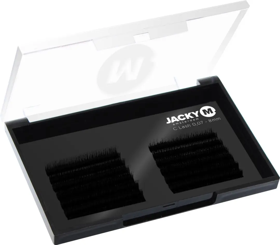 Jacky M. Lashes Nepwimpers B Curl 0,15mm - 14mm - Zwart