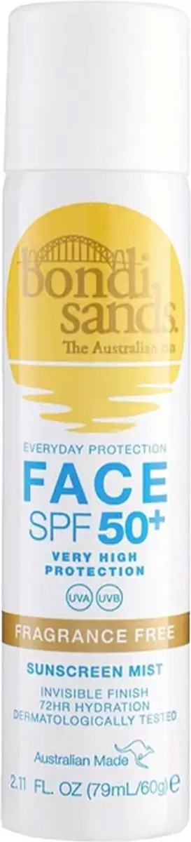 Bondi Sands Zonnebrandcrème Gezicht SPF 50+ 79ml