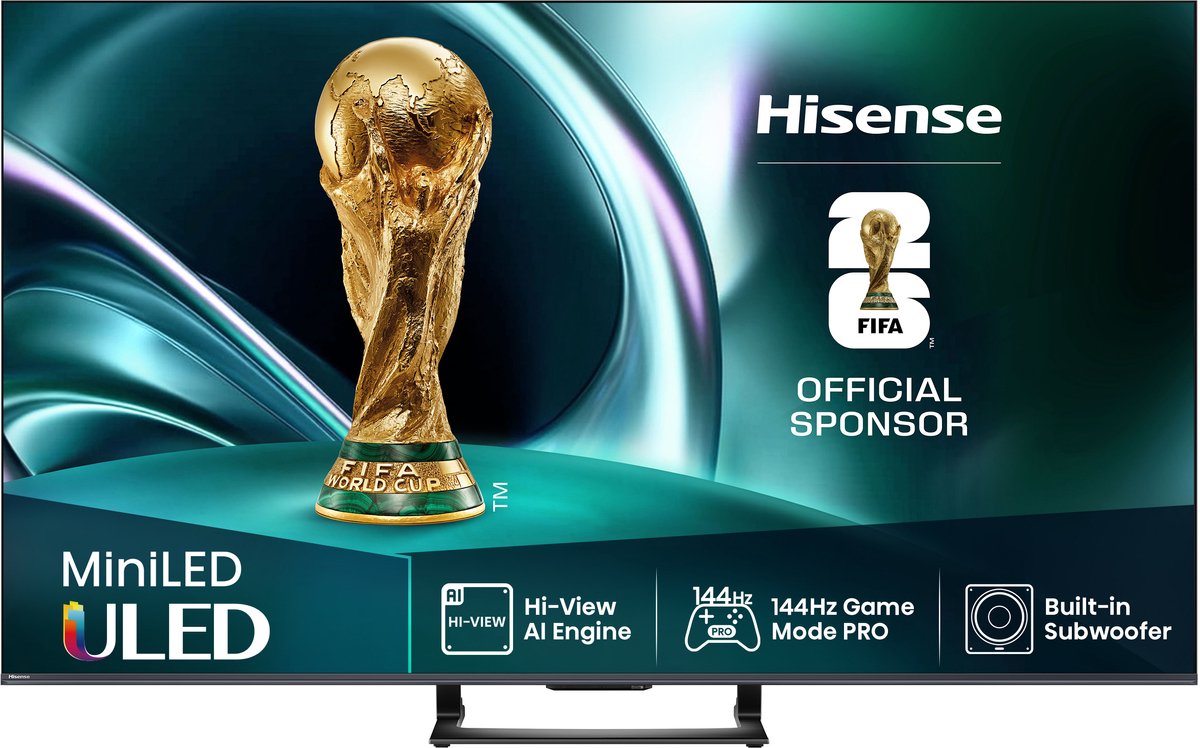 Hisense 75U7Q - 75 inch - 4K MiniLED - 144hz - 2025