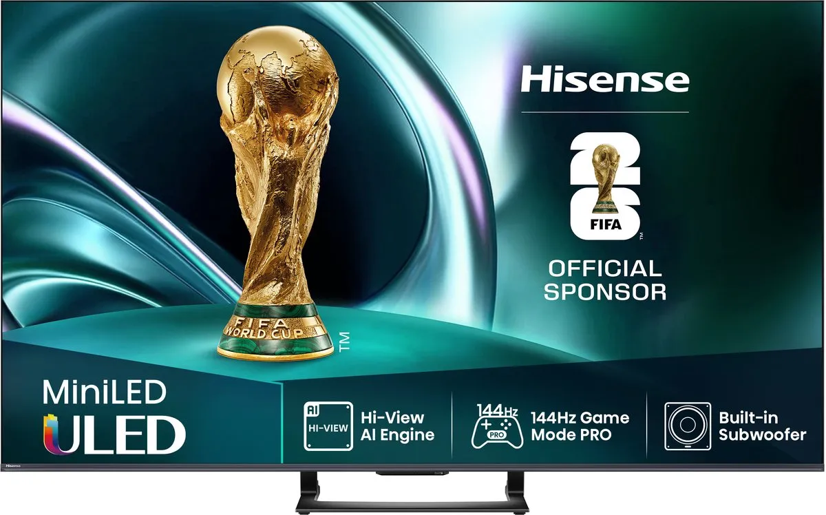 Hisense 75U7Q - 75 inch - 4K MiniLED - 144hz - 2025