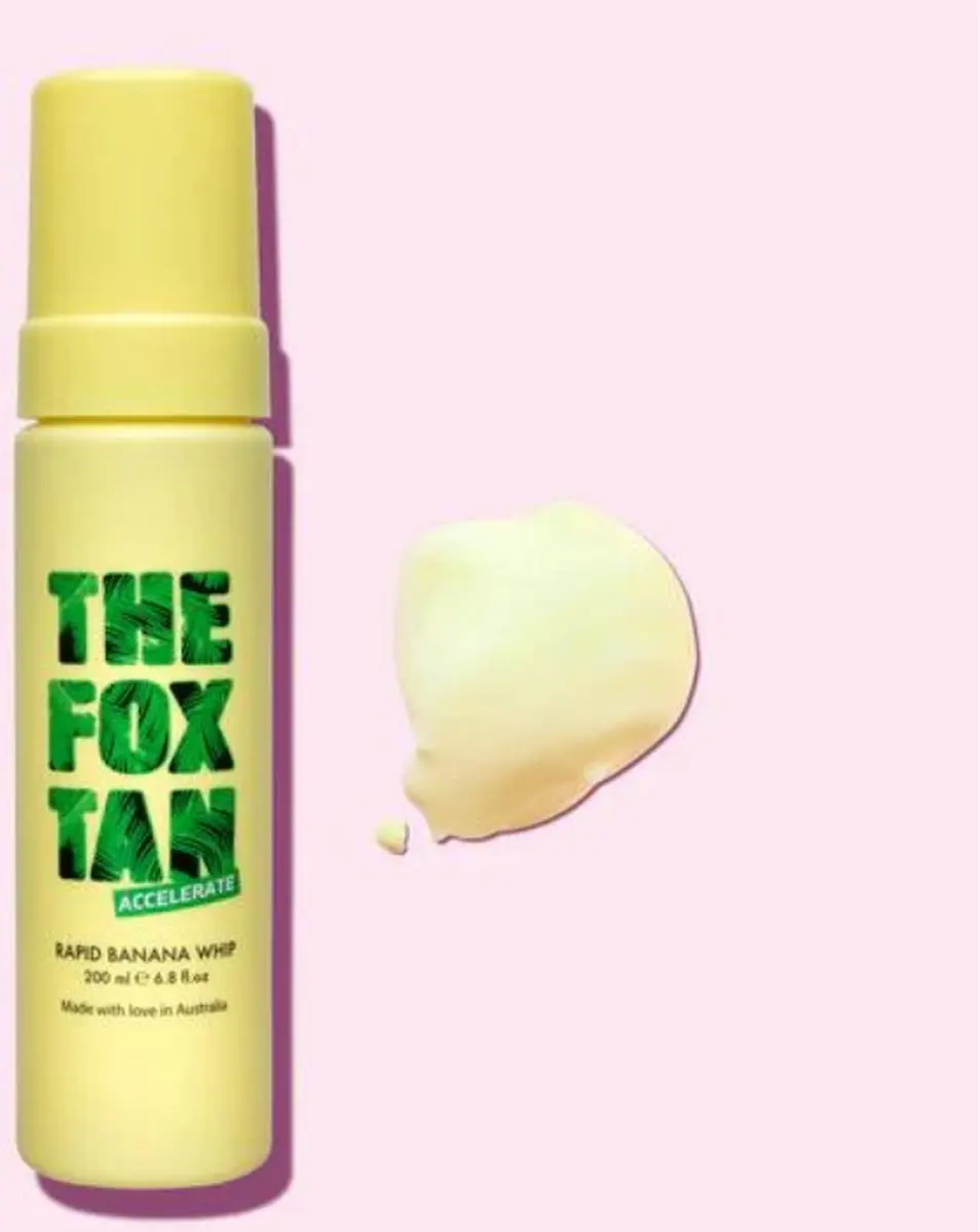 The Fox Tan Rapid Banana Whip Tanning Cream 260g