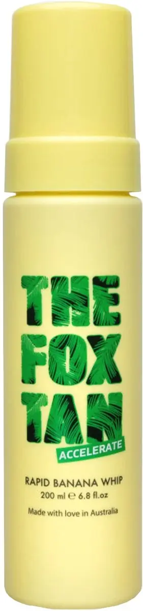 The Fox Tan Rapid Banana Whip Tanning Cream 260g