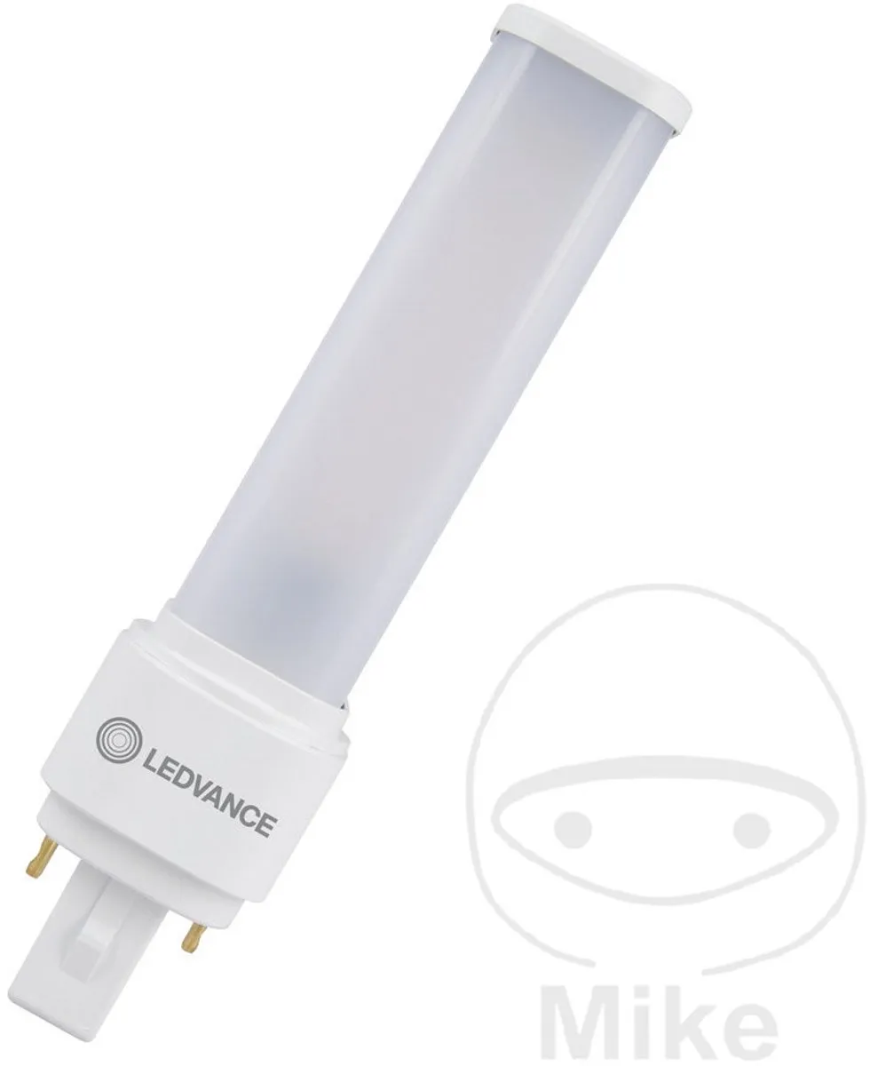 LEDVANCE PL-C Dulux D/E 6W 600lm Warm Wit - Mat Glas - afbeelding 6 van 6