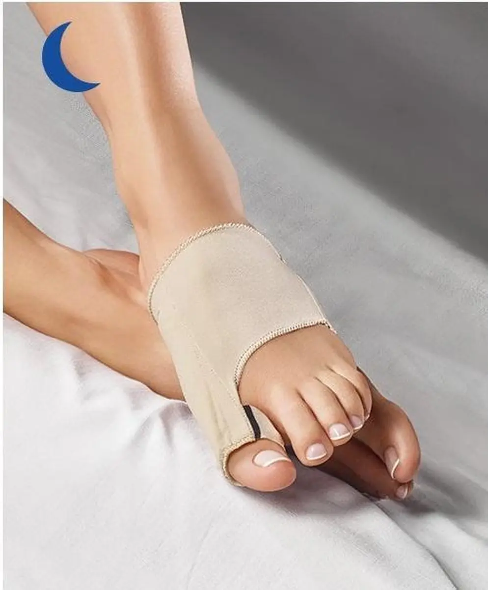Epitact Hallux Valgus Orthese Nacht - Maat 36/38 - Beige
