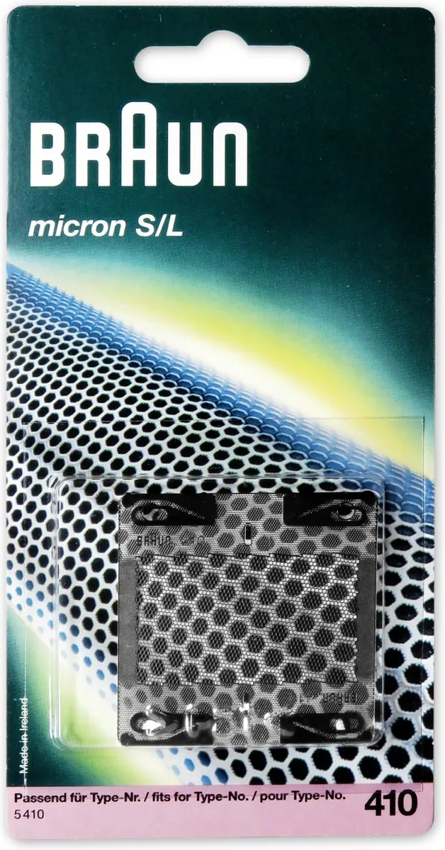 Braun Micron S/L Scheerblad 410