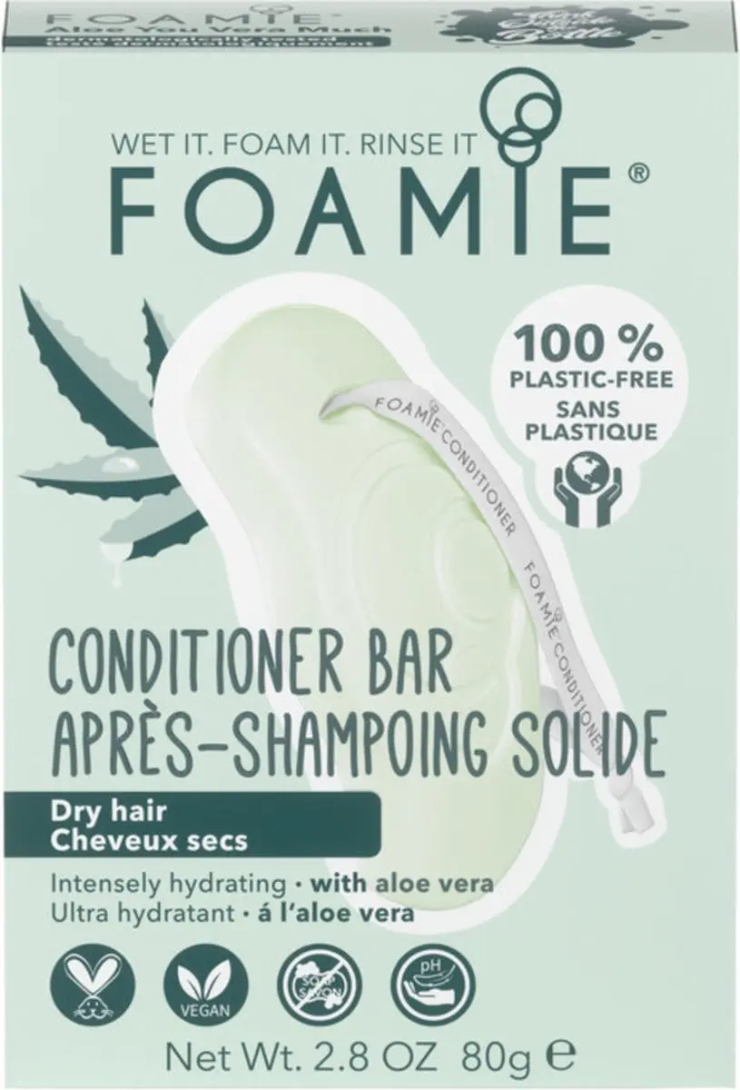 Foamie Conditioner Bar Aloe You Vera Much - 80ml