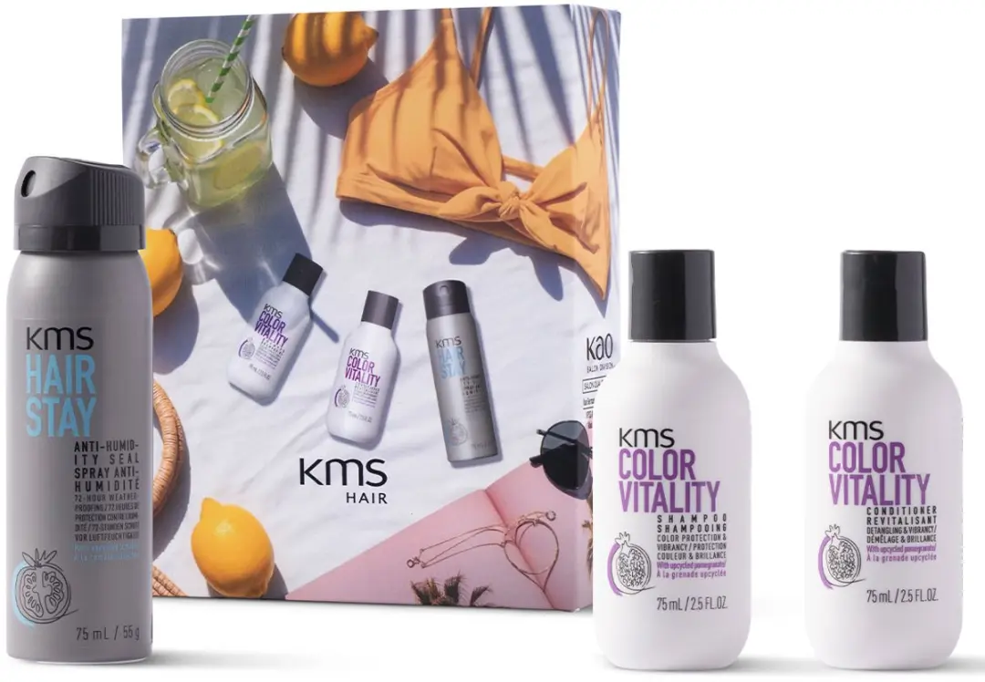 KMS Hair Color Vitality Travel Set 150ml