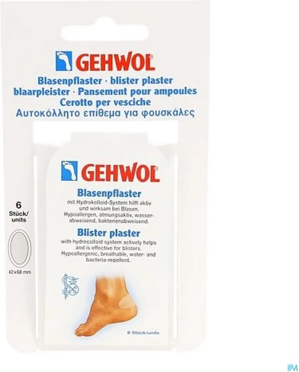 Gehwol Blarenpleister - 6 Stuks