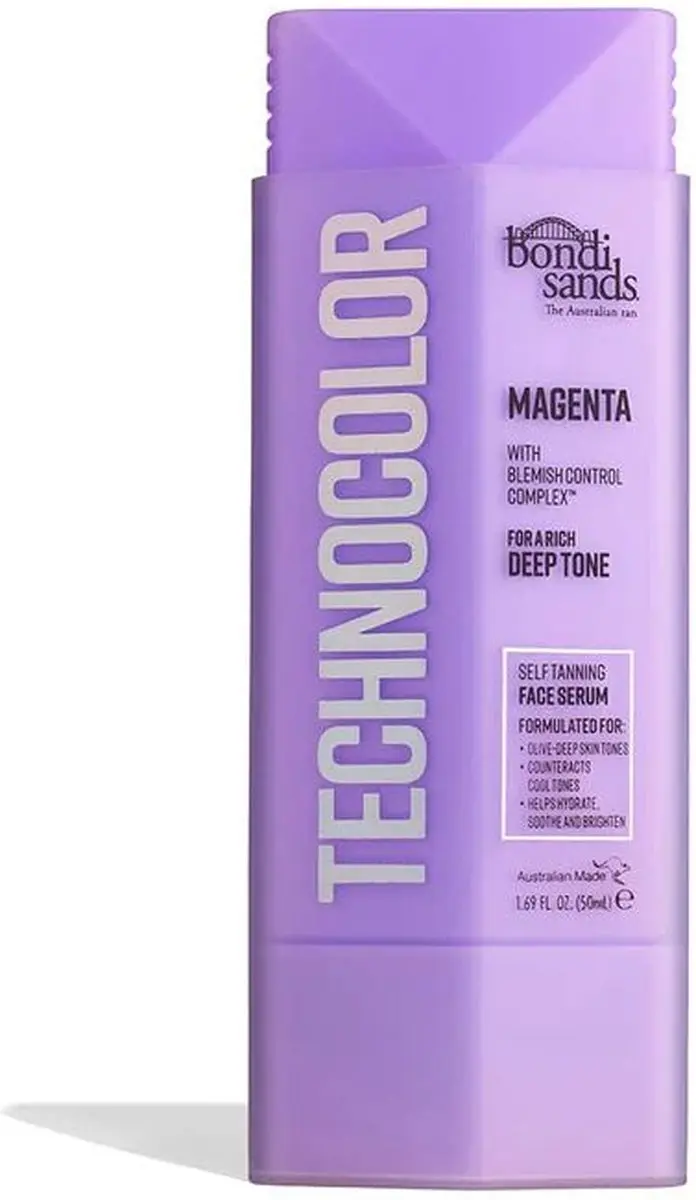 Bondi Sands Self Tanning Face Serum Technocolor Magenta 50ml