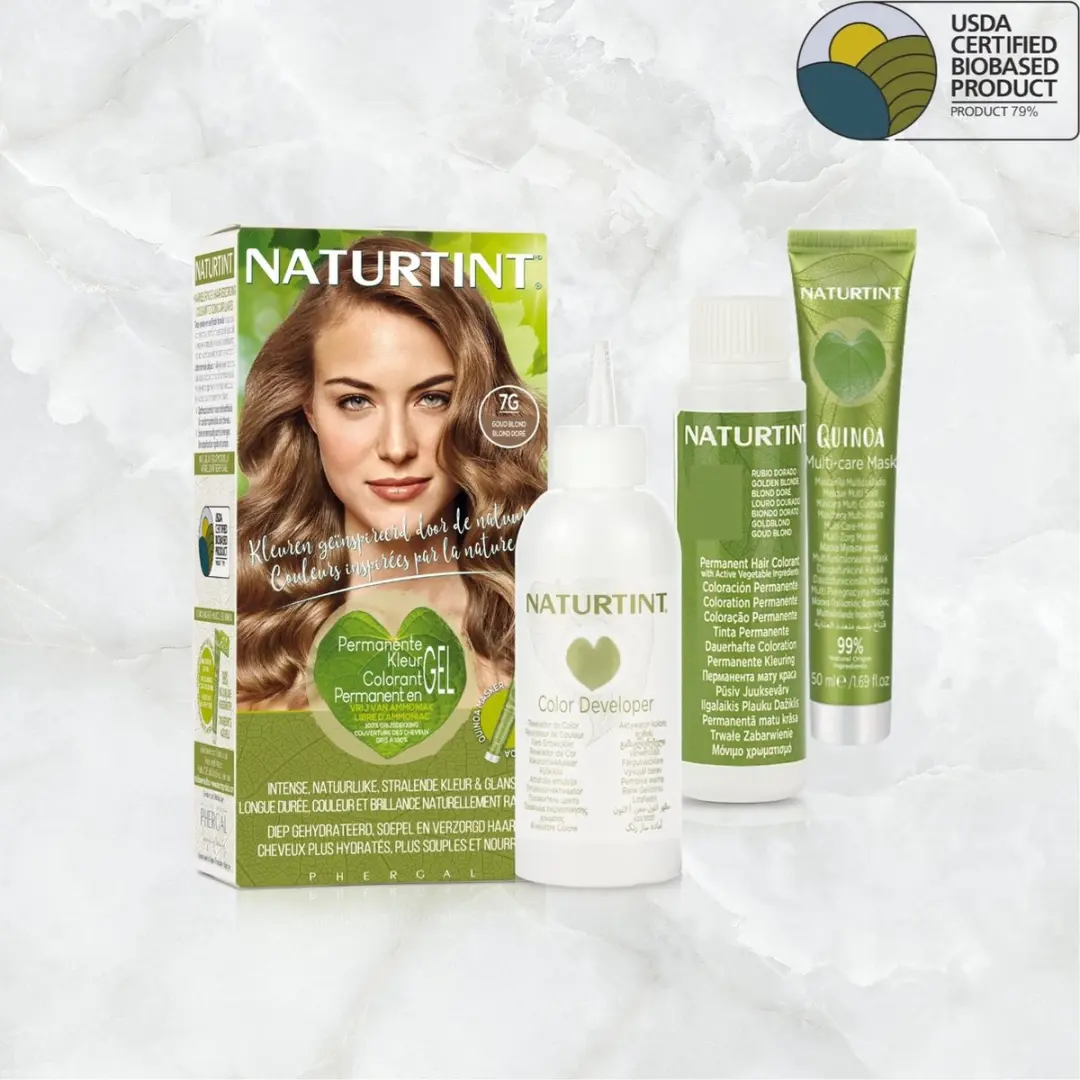 Naturtint Goud Blond Haarkleur 170ml - Midden Blond - Full Coverage