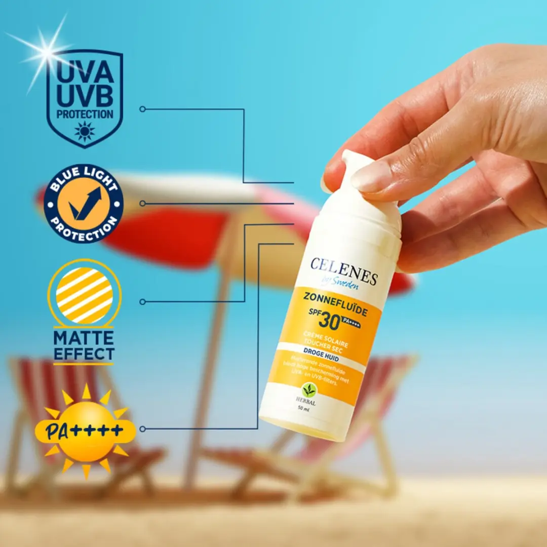 Celenes by Sweden Dry Touch Zonnebrand SPF30+ 50ml