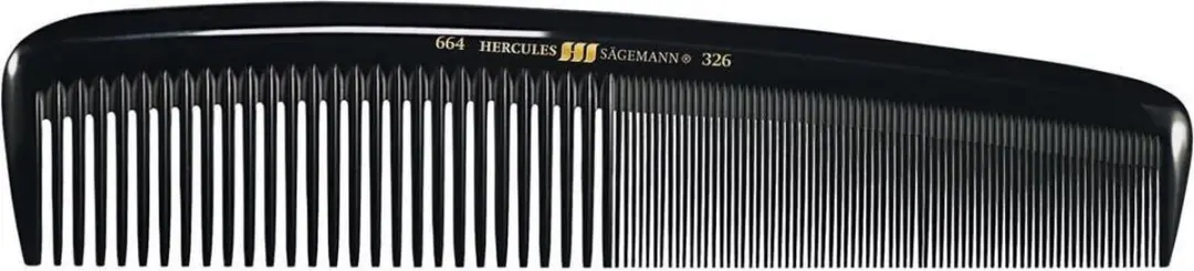 Hercules Sägemann 664-326 Opscheerkam - 8 Inch - Zwart