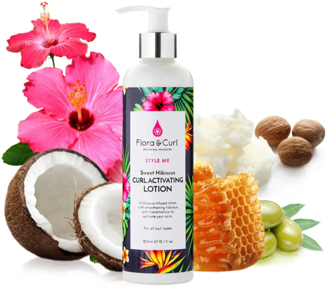 Flora & Curl Sweet Hibiscus Curl Activating Lotion 300ml