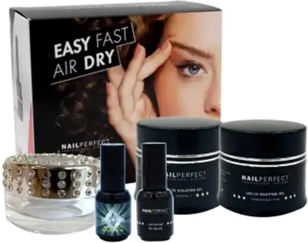 NailPerfect LED/UV Sculpting Gel Sample Kit 150ml