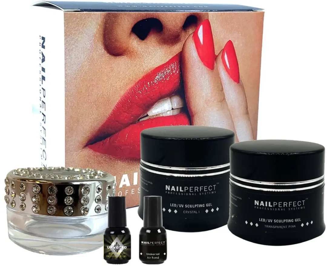 NailPerfect LED/UV Sculpting Gel Sample Kit 150ml