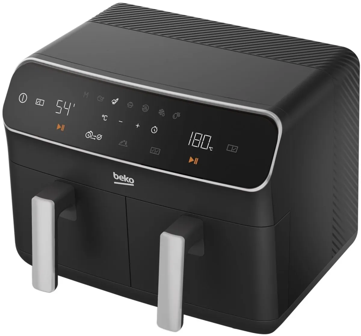 Beko FRL5388B Dubbele Heteluchtfriteuse 2400W