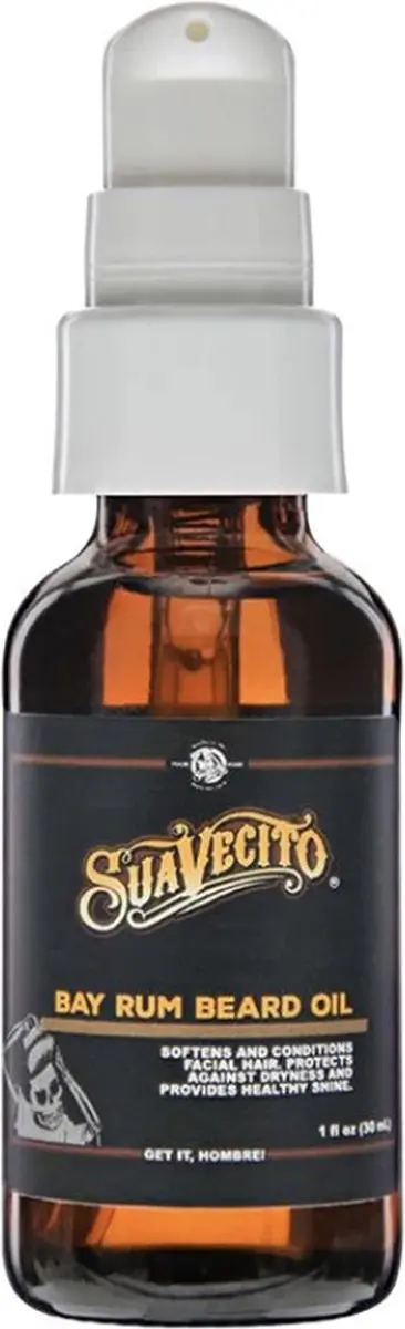 Suavecito Beard Oil Bay Rum 30ml