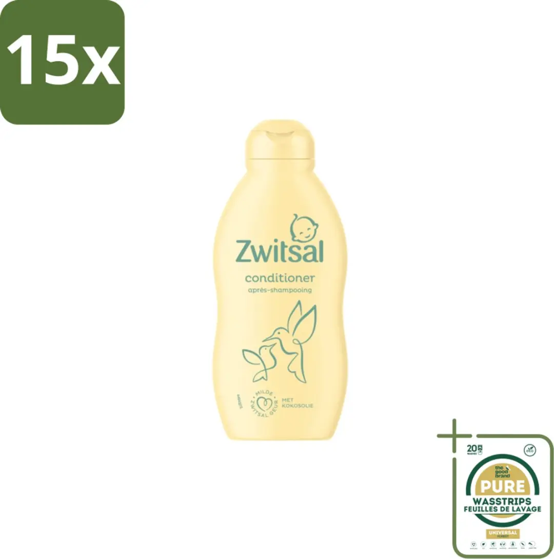 Zwitsal Anti-Prik Conditioner 200ml - 15 Stuks