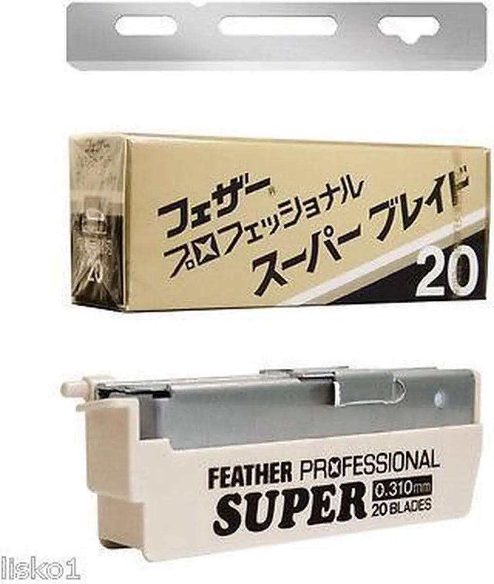 Feather Professional PS20 Shavette Scheermesjes - 20 Stuks