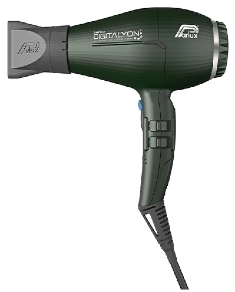 Parlux Digitalyon Föhn - Antraciet - 2 Stuks
