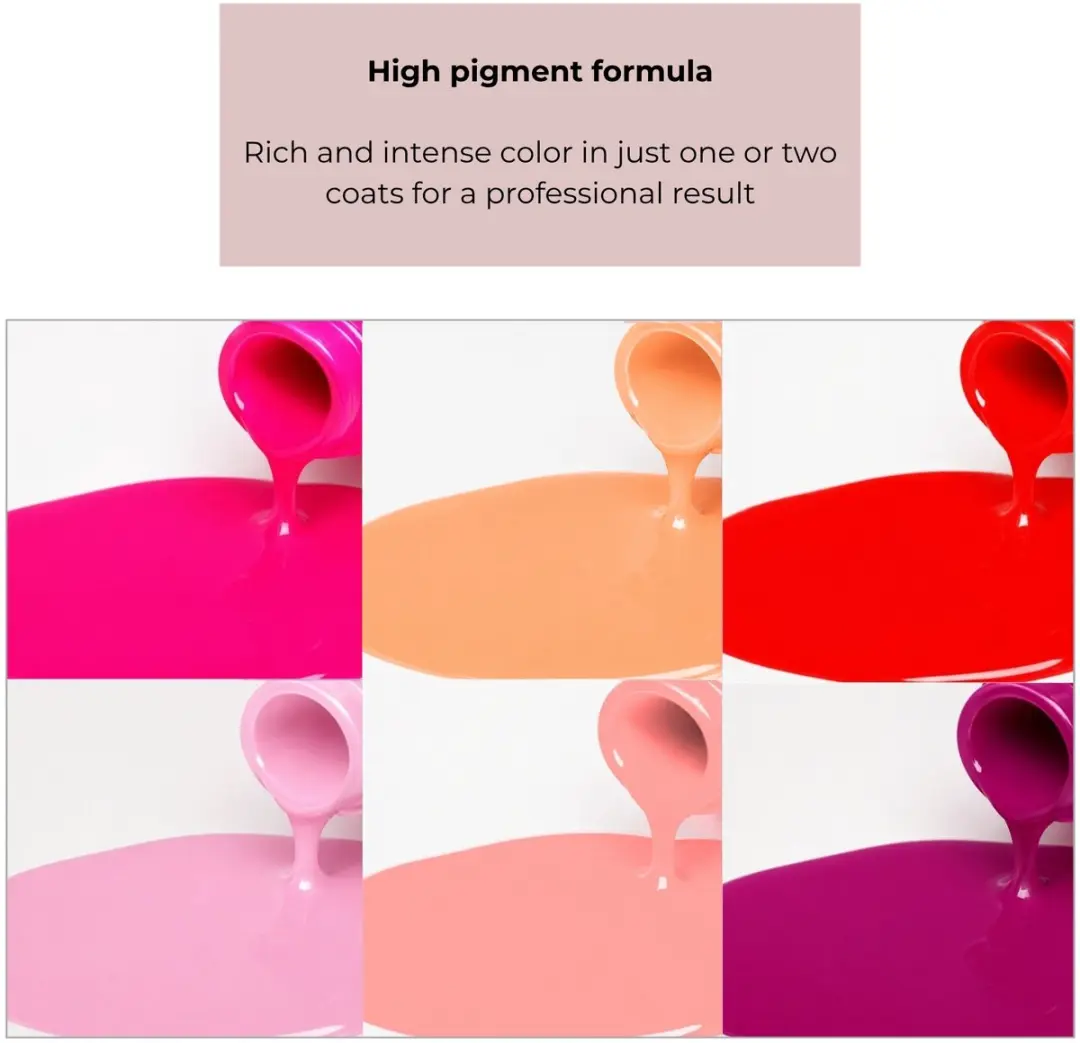 Canni Gellak Set 6 Kleuren 10ml - HEMA/TPO-vrij